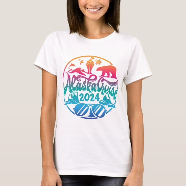 camisetas de mujeres de vacaciones de verano cruce (Anverso)