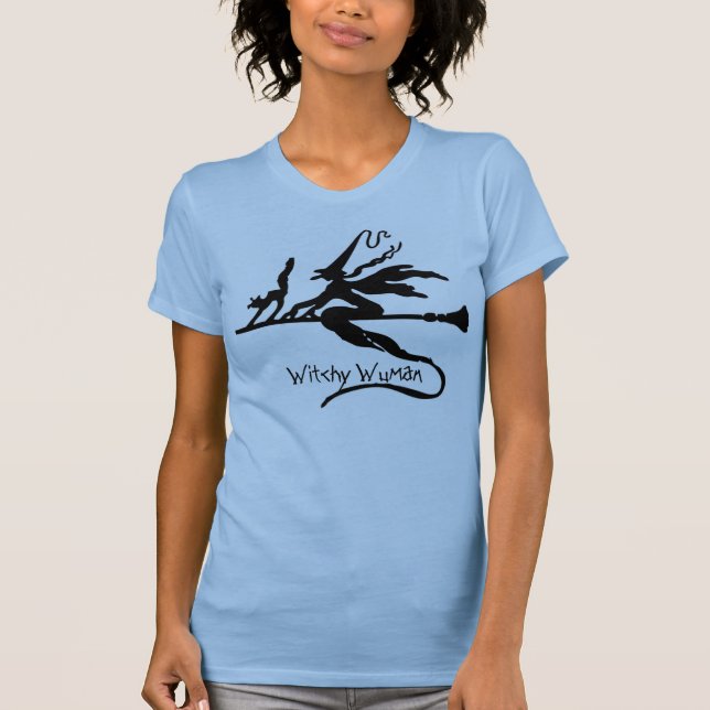 CAMISETAS DE MUJERES - DIVERSIÓN - MUJER DE TESTIG (Anverso)