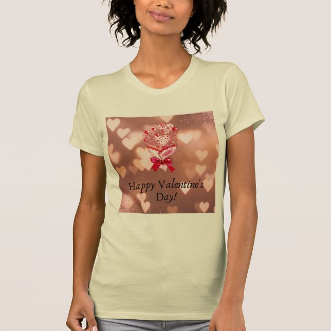 Camisetas de mujeres el día de San Valentín (Anverso)