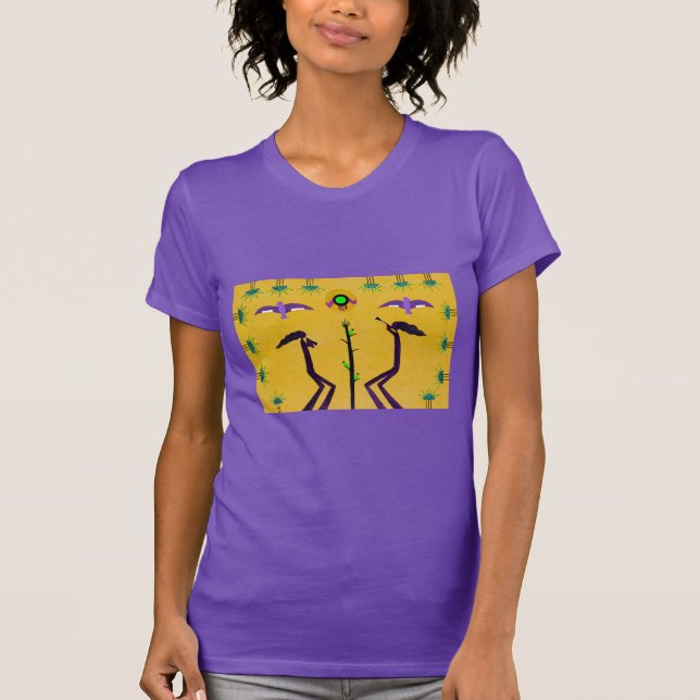 Camisetas de mujeres en la cosecha (Anverso)