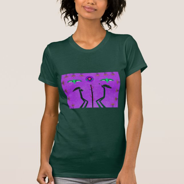 Camisetas de mujeres en la cosecha (Anverso)