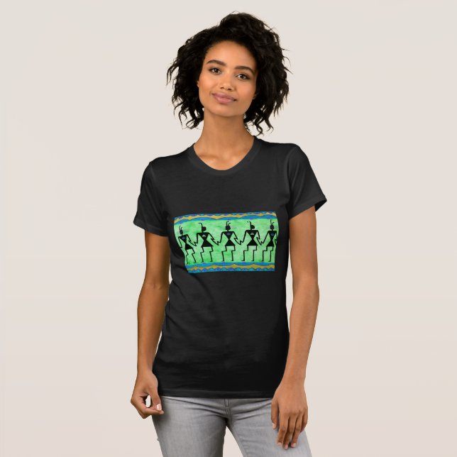 Camisetas de mujeres hokum (Anverso completo)