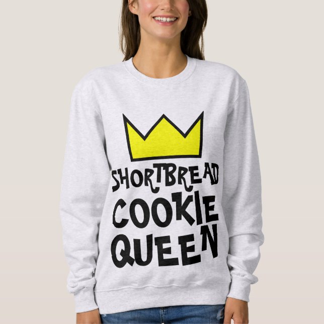 Camisetas DE MUJERES QUEEN COOKIE DE BORTBREAD (Anverso)