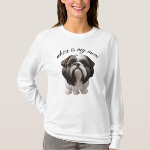 Camisetas de mujeres - Shih Tzu - ¿Dónde está mi m