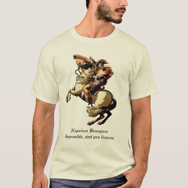 Camisetas de Napoleon Bonaparte (Anverso)