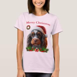 Camisetas de Navidad de perros lindos