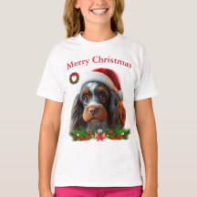 Camisetas de Navidad de perros lindos