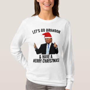 CAMISetas DE NAVIDAD DE TRUMP VAMOS BRANDON
