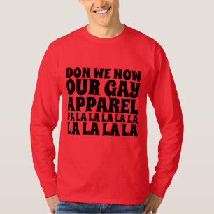 CAMISETAS DE NAVIDADES DE GAY APPAREL