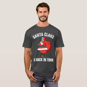 Camisetas de NAVIDADES de HOMBRES DIVERTIDOS SANTA