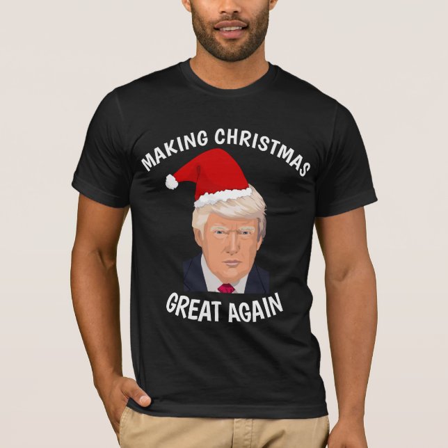 Camisetas de NAVIDADES DONALD TRUMP (Anverso)