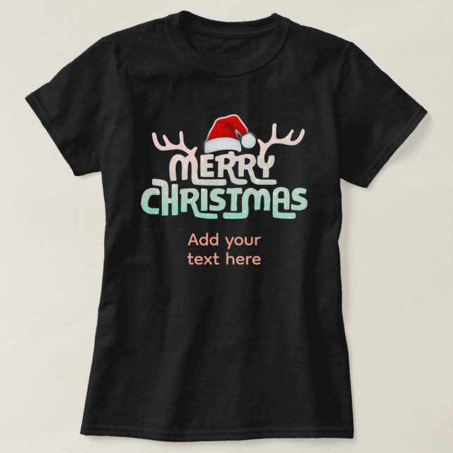 Camisetas de Navidades feos personalizadas (Diseño del anverso)