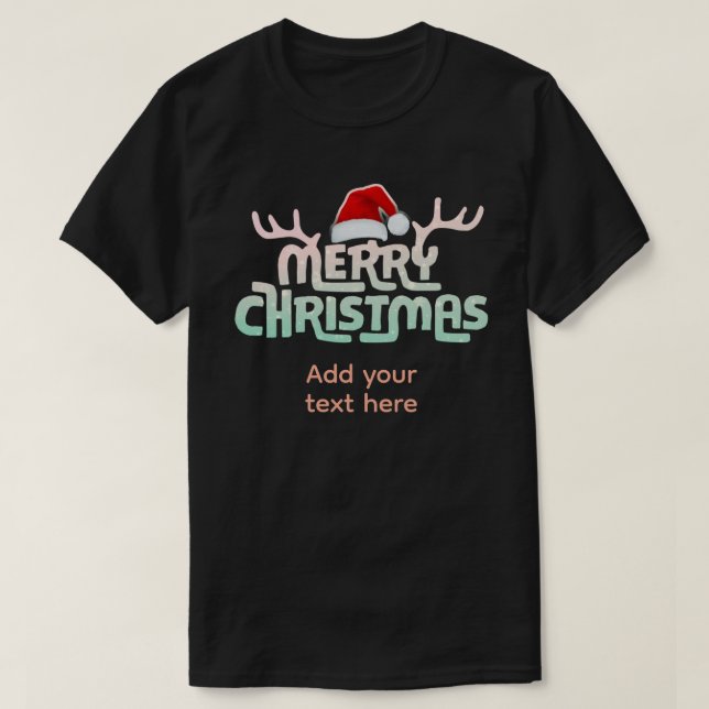Camisetas de Navidades feos personalizadas (Diseño del anverso)