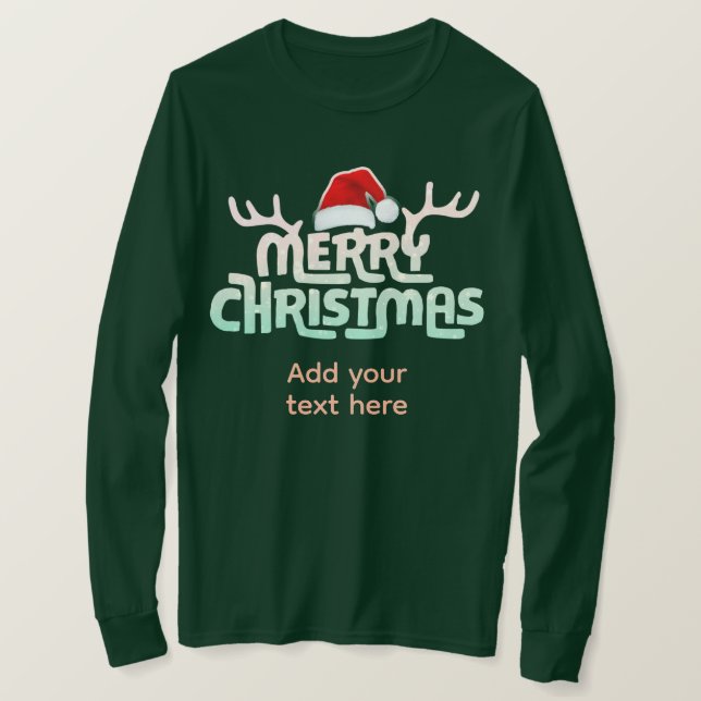 Camisetas de Navidades feos personalizadas (Anverso del diseño)