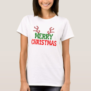 Camisetas de navidades para mujeres con camisetas 