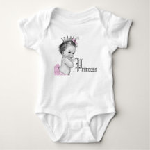 Camisetas de niña princesa rosa adorable