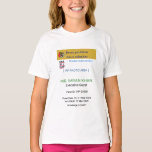 Camisetas de niñas Cumpleaños Personalizadas
