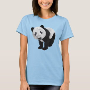 CAMISETAS DE NIÑAS DE OSO PANDA LINDAS