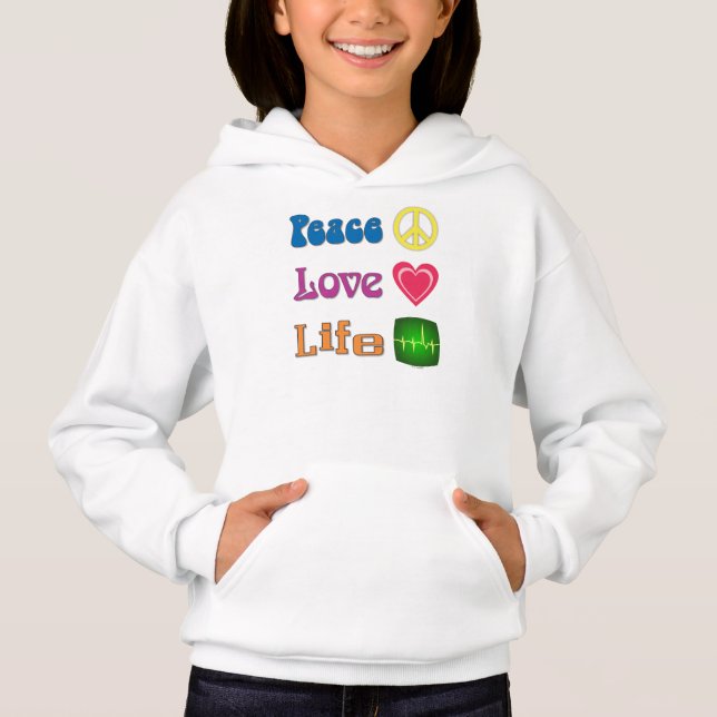 Camisetas de niñas que celebran la vida. (Anverso)