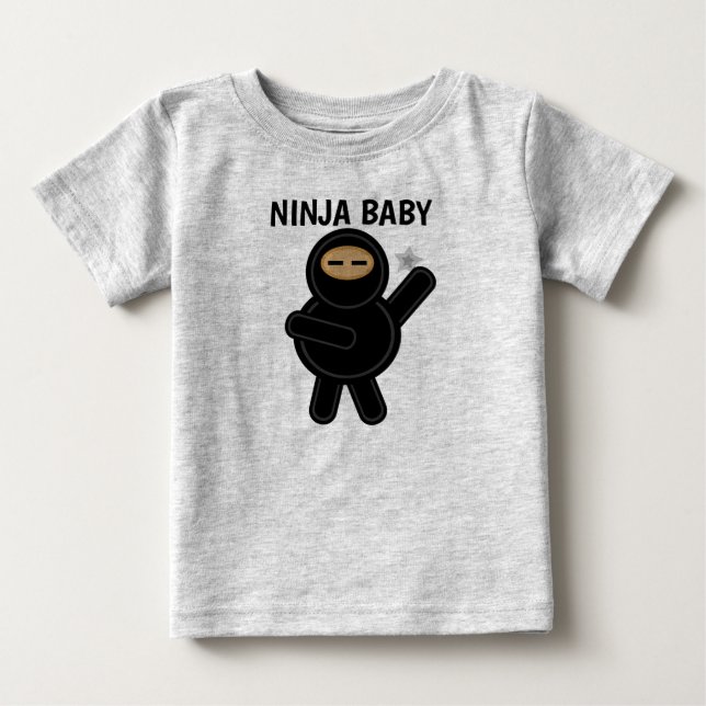 Camisetas de NINJA BEBÉ (Anverso)