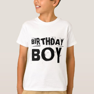 CAMISETAS DE NIÑO AL CUMPLEAÑOS