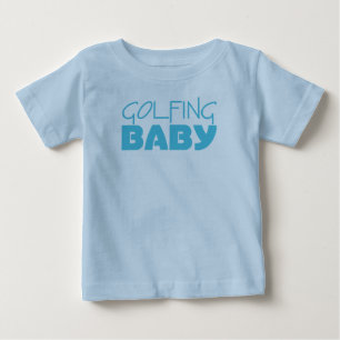 Camisetas de niño pequeño golfista o una pieza de