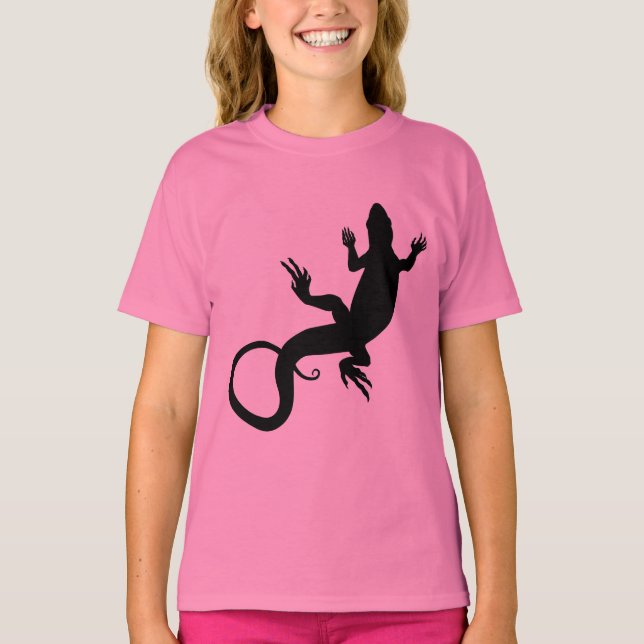 Camisetas de niños con camisetas de arte lagrimoso (Anverso)