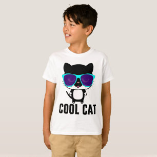 Camisetas de niños divertidos de Guay CAT