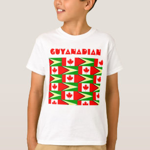 camisetas de niños guyaneses-canadienses-guyanadia