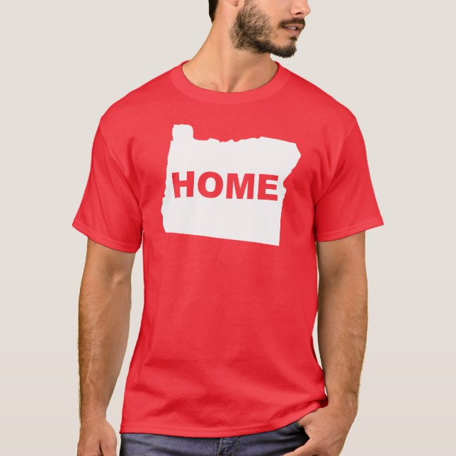 Camisetas de Oregon, Hogar Lejos del Estado (Anverso)