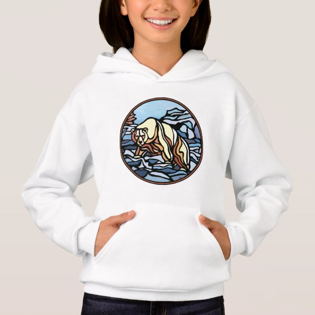 Camisetas de osezal polar de niño (Anverso)