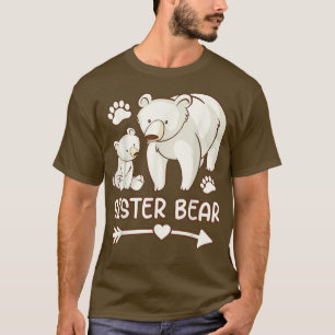 camisetas de oso hermano, camiseta de oso hermano