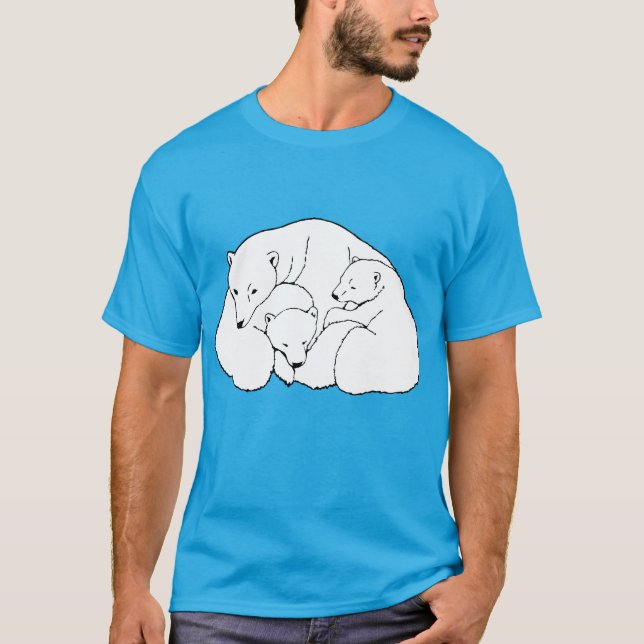 Camisetas de Oso Infantil Polar Bear Art T-shirt P (Anverso)