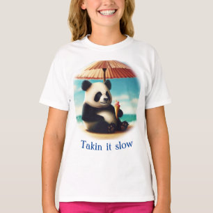 Camisetas de oso Panda