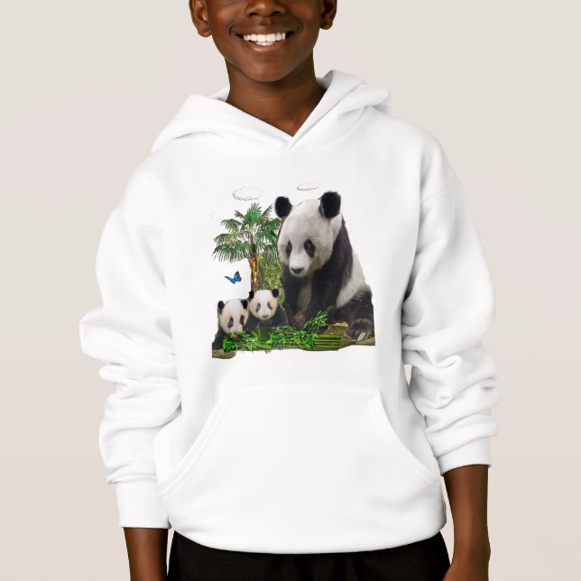 Camisetas de oso panda (Anverso)
