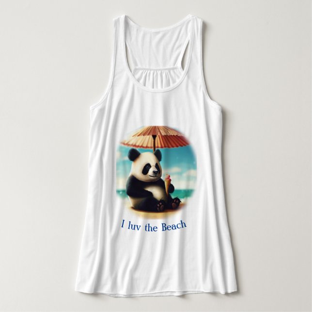Camisetas de oso Panda (Diseño del anverso)