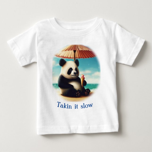 Camisetas de oso Panda (Anverso)