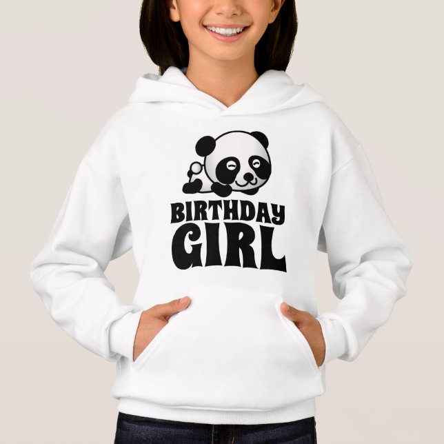 Camisetas de OSO PANDA NIÑA CUMPLEAÑOS (Anverso)