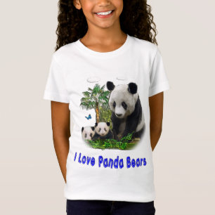 Camisetas de osos panda