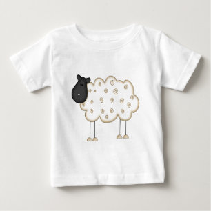 Camisetas de ovejas con figuras de palitos y regal