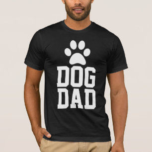 CAMISETAS DE PADRE DE PERRO EN NEGRO