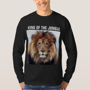 CAMISETAS DE PADRE, REY DEL LEÓN DE JUNGLE