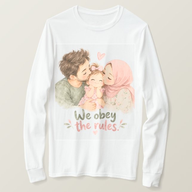Camisetas de padres (Anverso del diseño)
