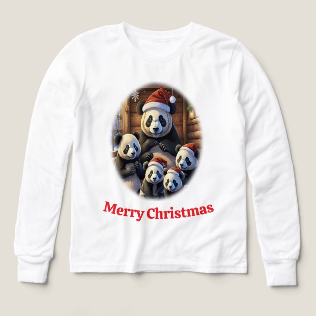 Camisetas de Panda Bear (Diseño frontal)