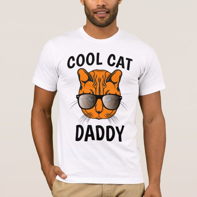 Camisetas de PAPÁ GATO, Camisetas de hombre Ginger (Anverso)