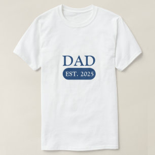 Camisetas de papá   Plantilla de Año Est