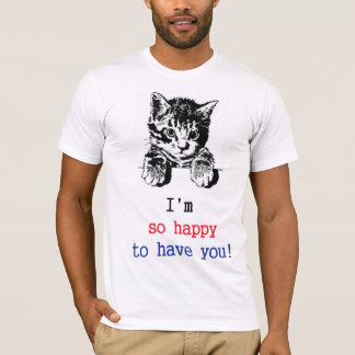 camisetas de papi-cat graciosas