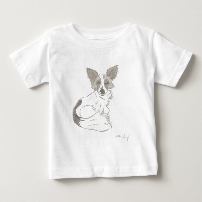 Camisetas de Papillon Sketch (Anverso)
