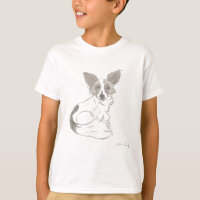 Camisetas de Papillon Sketch