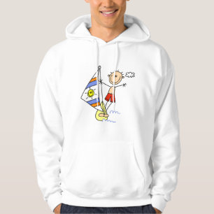 Camisetas de paracaidismo con figuras de palitos y